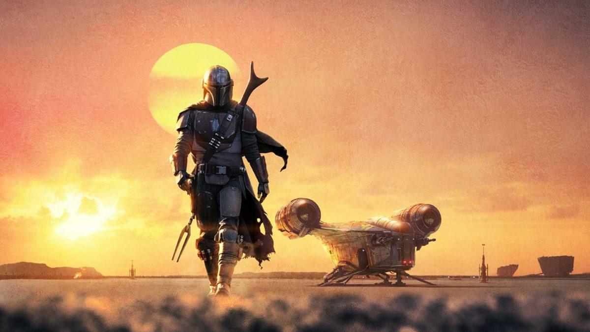 Mando exits his ship on the planet of Tatooine to complete his mission (Fair use from TechRadar)
