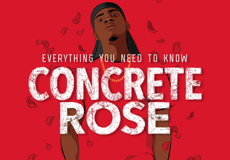 The cover for Angie Thomas' "Concrete Rose". (Fair use from Epic Reads)