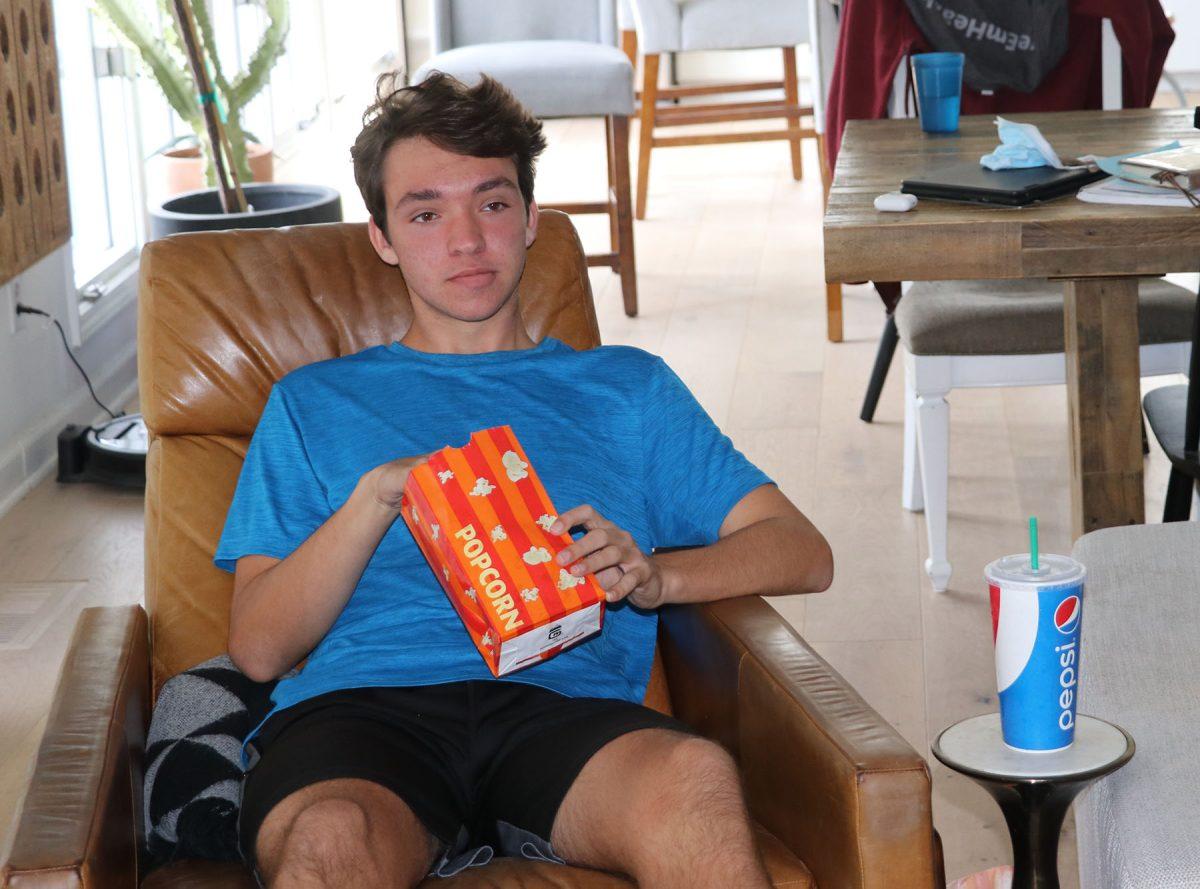 Junior becomes junior cinephile