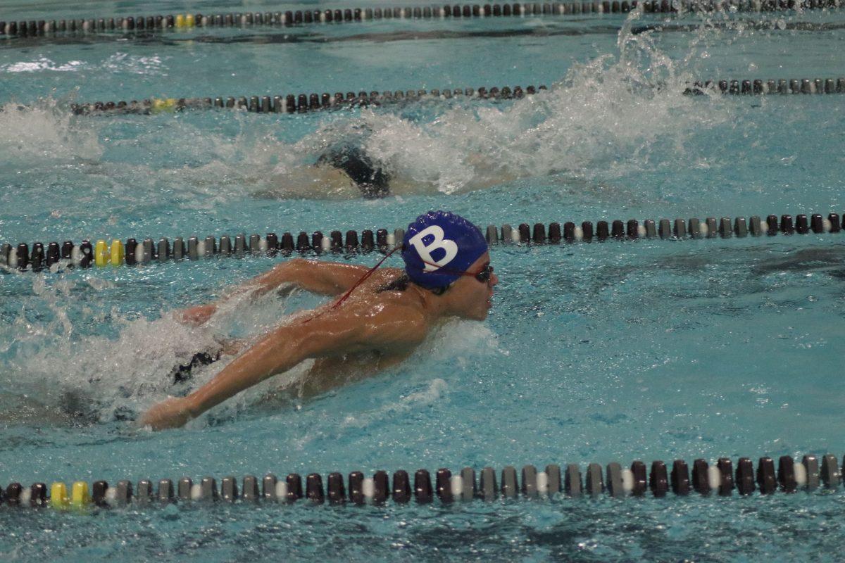 Girls, boys swim teams break records at two January meets