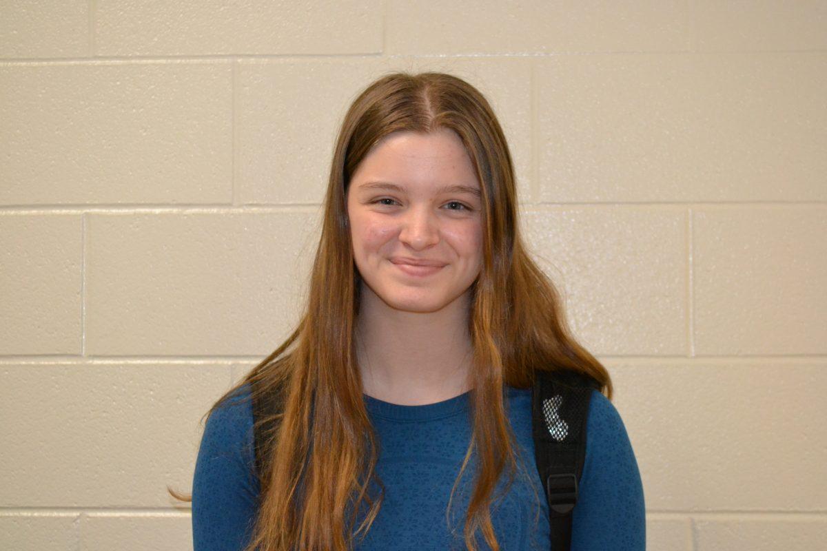 Sophomore Kate Magee.