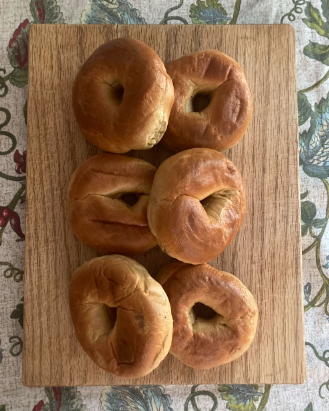 Pumpkin Bagels (Rachel Lybarger)