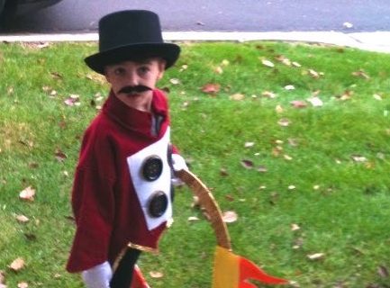 Sophomore's Halloween costume reflects childhood dream