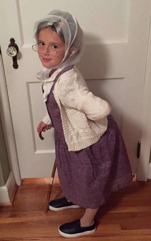 Junior Sydney Beten poses for a photo on Halloween night (photo courtesy of Sydney Beten).