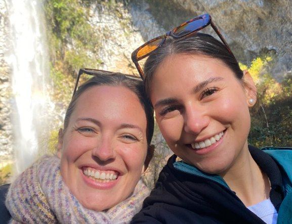 Language brings two besties together