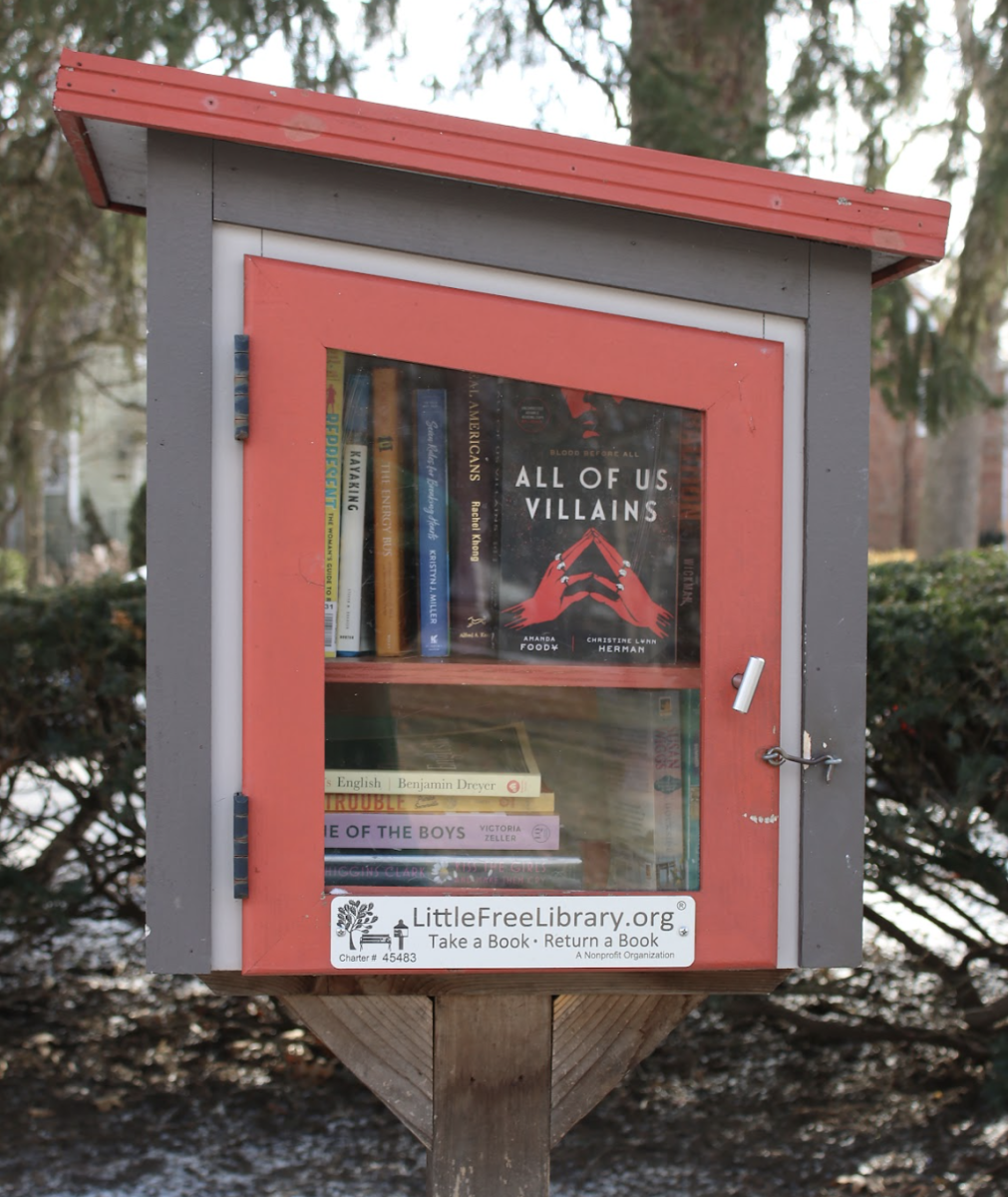 A Little Free Library at Havenwood Park in South Bexley.